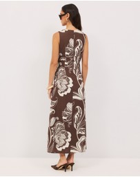 Calli - Gwen Floral Midi Dress