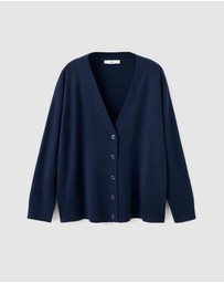 M.N.G - V-Neck Knitted Cardigan