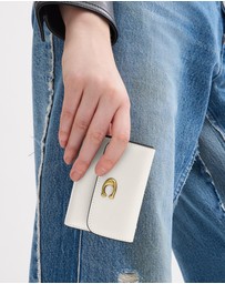 Coach - Refined Calf Leather Essential Card Holder Wallet