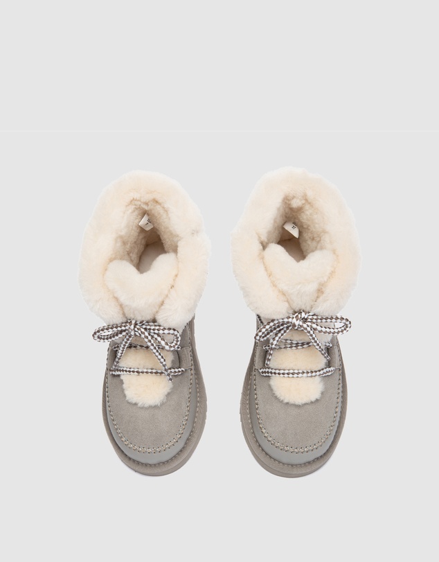 EVERAU - Australian Shepherd Ugg Elvora Cow Suede Upper UGG Boots