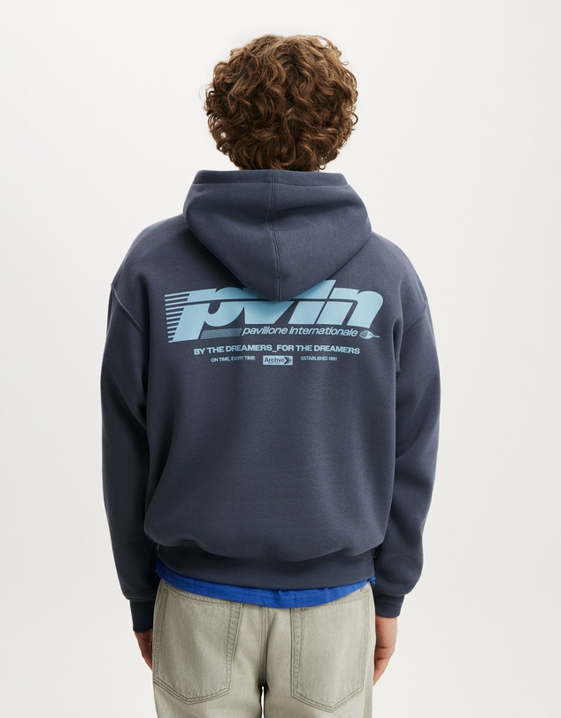 Cotton On - Box Fit Graphic Hoodie