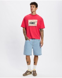 Thrills - Metal and Dust Box Fit Oversize Cropped Tee