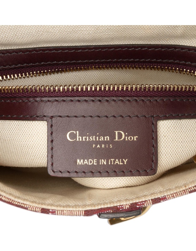 Pre-Loved by Azura Reborn - Pre-Loved Oblique Canvas Saddle Bag