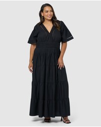 Something 4 Olivia - Abby Linen Maxi Dress