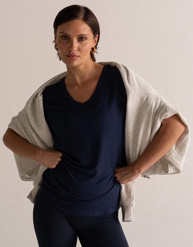 HyperLuxe The Label - V Neck Shirt