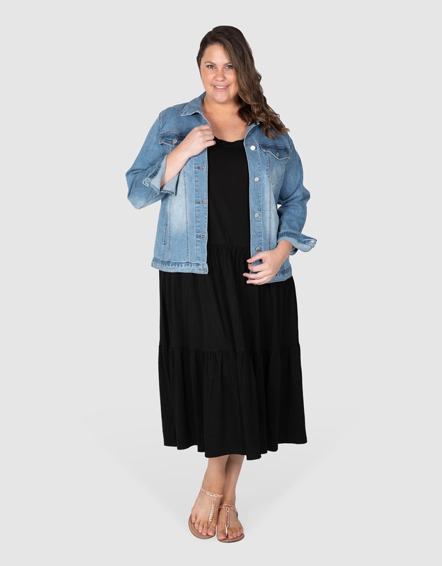 Love Your Wardrobe - Frankie Stretch Denim Jacket