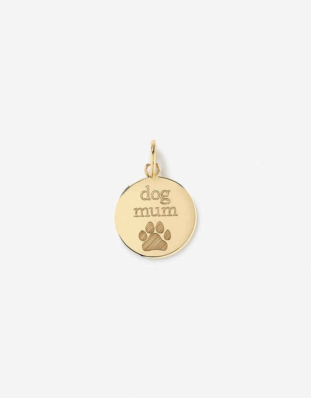 Michael Hill - Dog Mum Engravable Pendant in 10kt Yellow Gold