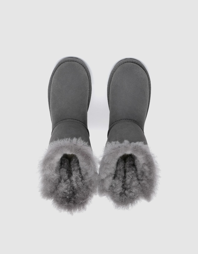 EVERAU - EverAU Ugg Short Back Bow Sheepskin Upper UGG Boots
