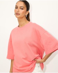 Dazie - Nostalgia Oversized Boyfriend Tee