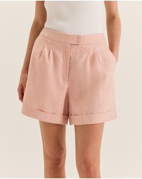 Review - Celine Linen Shorts