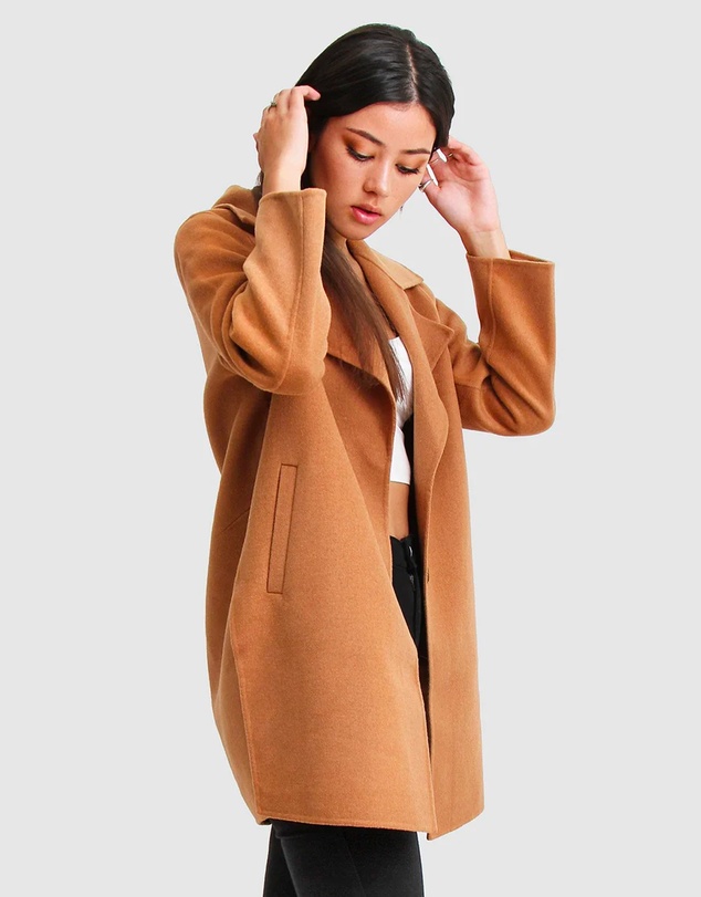 Belle & Bloom - Ex-Boyfriend Wool Blend Coat