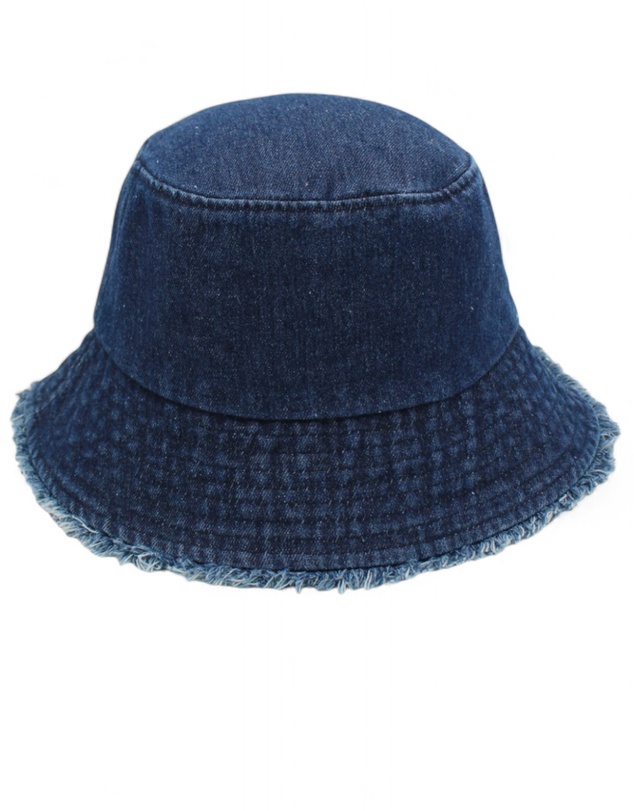 Morgan & Taylor - Jana Denim Bucket Hat in Indigo Blue