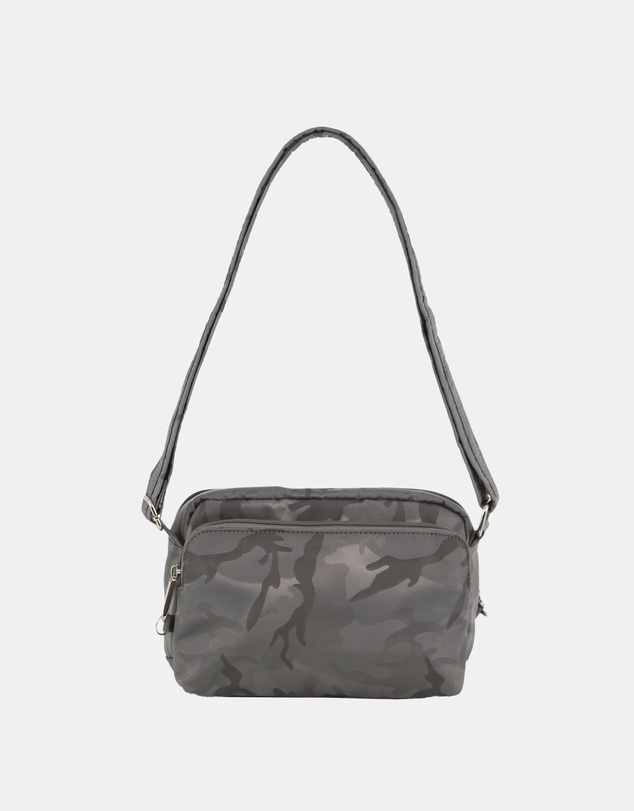 Pierre Cardin - Pierre Cardin Nylon Anti-Theft Cross Body Bag