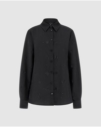 GUESS - Flore Logo Hotfix Shirt