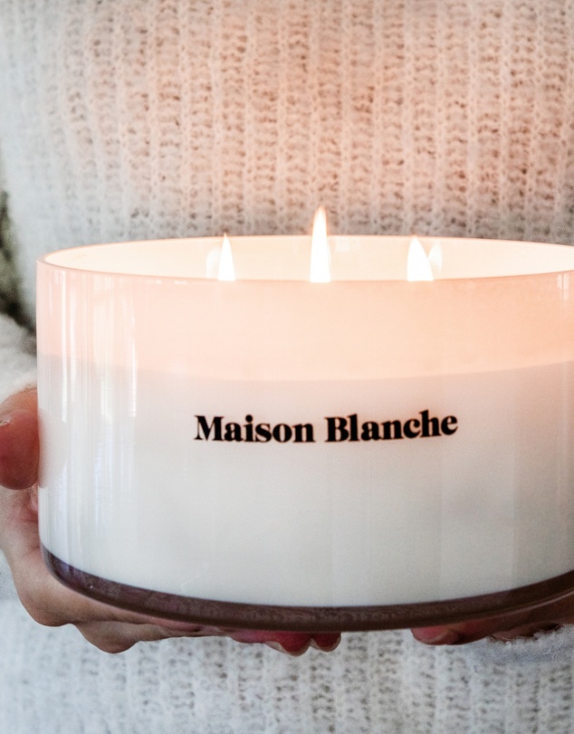 Maison Blanche - 001 Cotton & Chamomile - Deluxe Candle