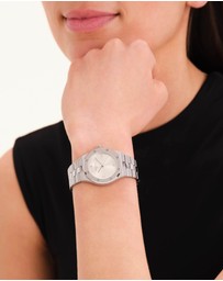 Rosefield - Rose Sunray Silver-Tone Bracelet Watch