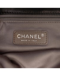 Pre-Loved by Azura Reborn - Pre-Loved Quilted Metallic Distressed Lambskin CC Crystal Flap