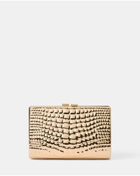 Forever New - Mariam Metal Texture Clutch