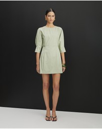 AERE - Poppy Organic Cotton Mini Dress