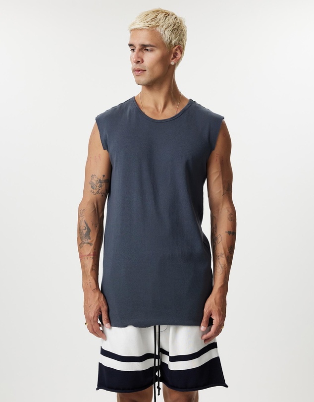 Surrounded By Ghosts - The Jarosite Slim Rib Knit Muscle T-Shirt