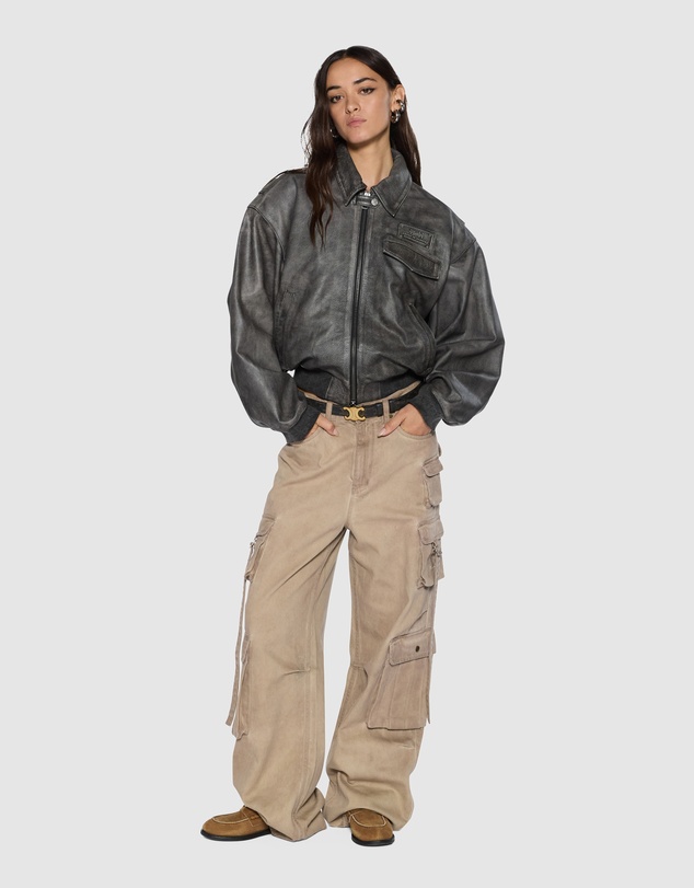 Ksubi - Highway Bomber Vintage Black