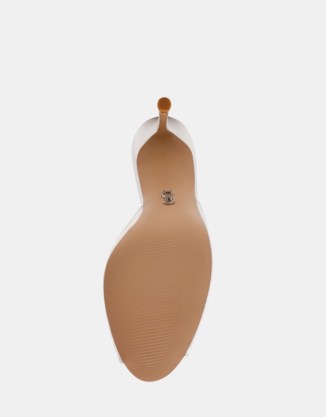 Steve Madden - Rollout-L White Heels