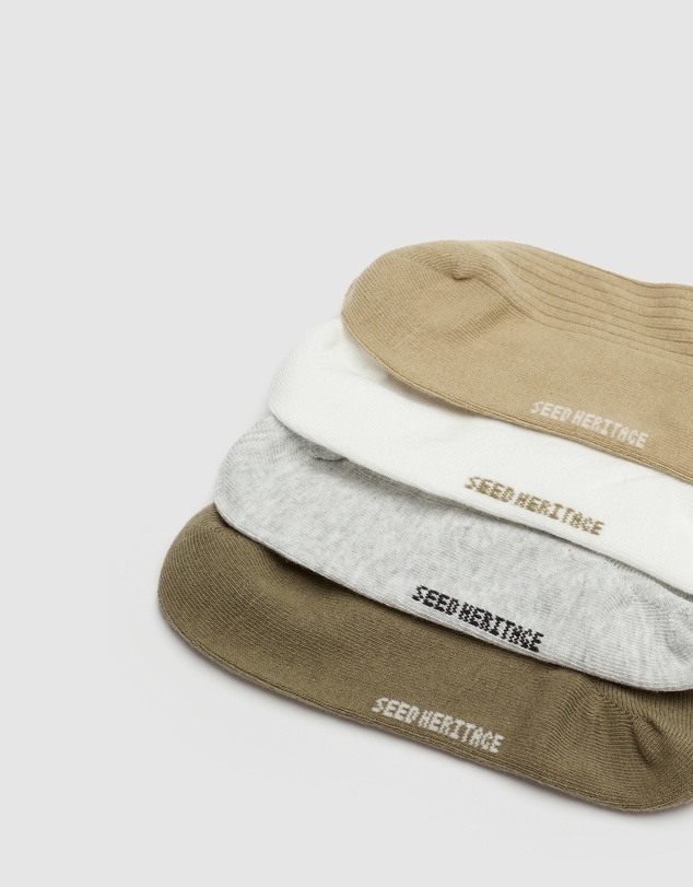 Seed Heritage - 4 Pack Sneaker Socks