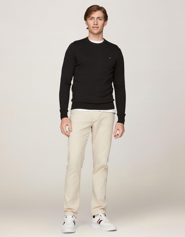 Tommy Hilfiger - Crew Neck Flag Embroidery Jumper