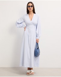 The Fated - Dakota Puff Sleeve Maxi Dress
