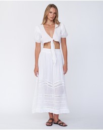 Amelius - Lacey Elasticated Skirt