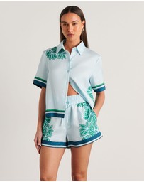 Jag - Flora Striped Shirt
