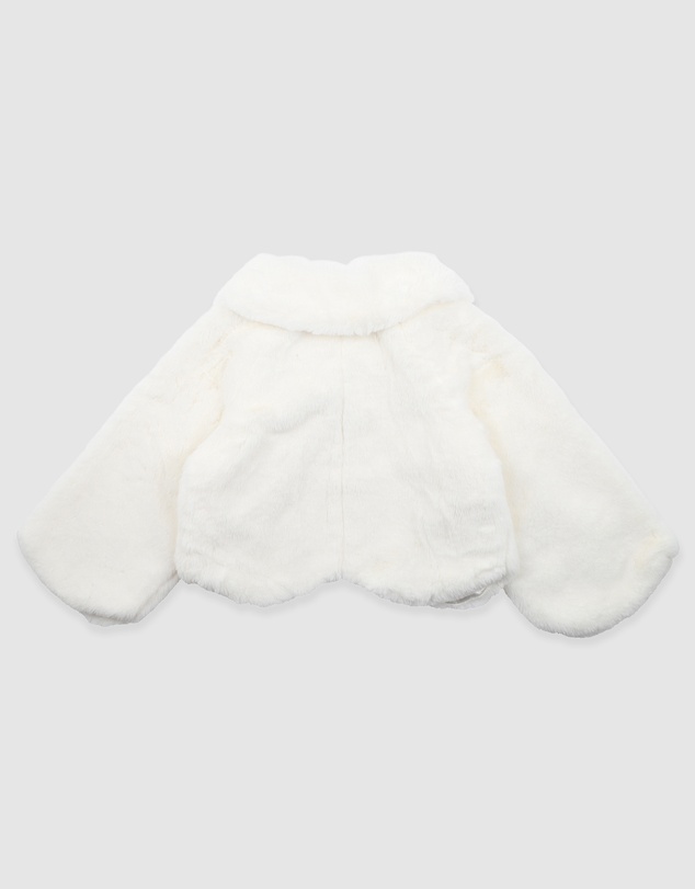 Bebe by Minihaha - Petal Faux Fur Jacket 3-7 Yrs