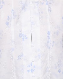 Petal & Pup - Parsons Blouse - Blue Floral
