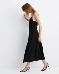 M.N.G - Midi Dress with Stitch Detailing