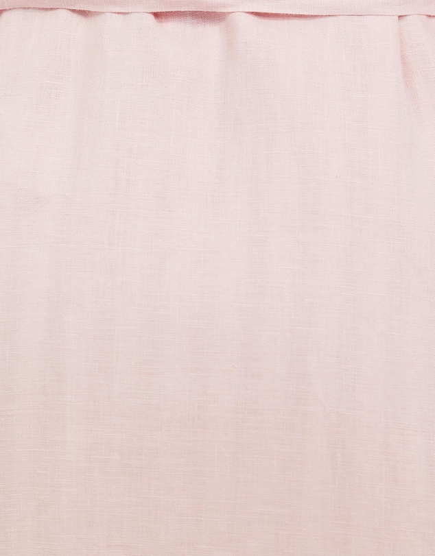 Gingerlilly - Mia Pink Linen Robe