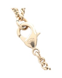 Pre-Loved by Azura Reborn - Pre-Loved Gold Plated Faux Pearl CC Pendant Necklace
