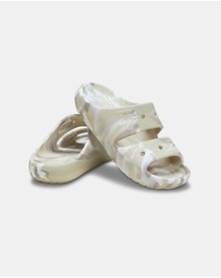 Crocs - Classic Marbled Sandals V2 - Unisex