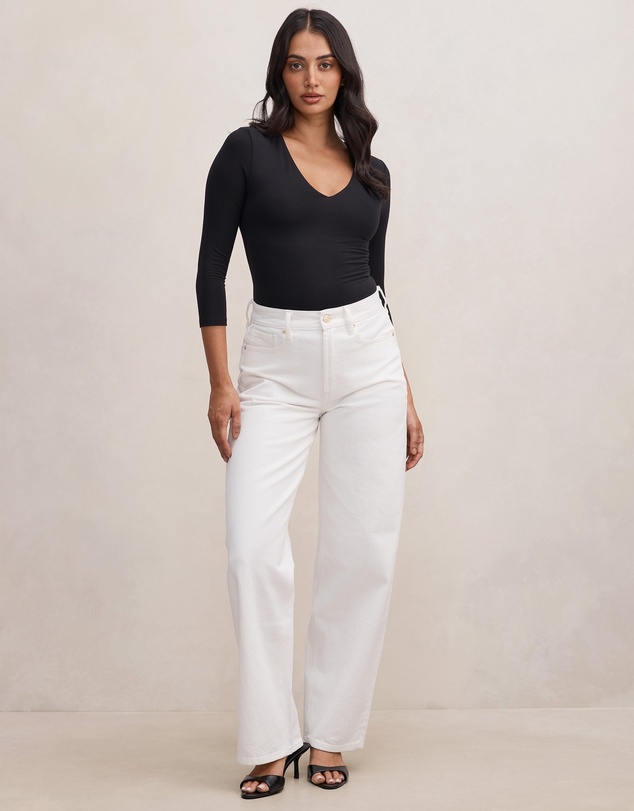 Forever New - Emma Mid Rise Barrel Leg Jeans