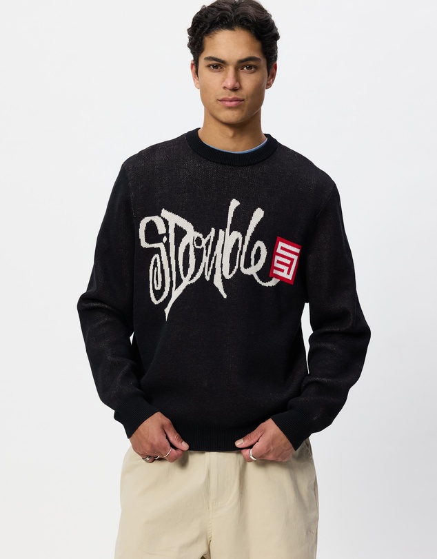 S Double - Brush Knit Sweater