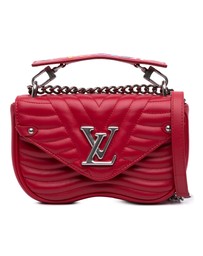 Pre-Loved by Azura Reborn - Pre-Loved louis vuitton Quilted Leather Shoulder Bag with Chain Strap and Top Handle
