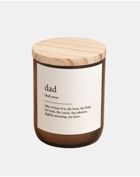The Commonfolk Collective - Dad ~ Dictionary Meaning Candle