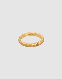 Haze & Glory - ICONIC EXCLUSIVE - Ring Starlover 925 Sterling Silver Gold-Plated
