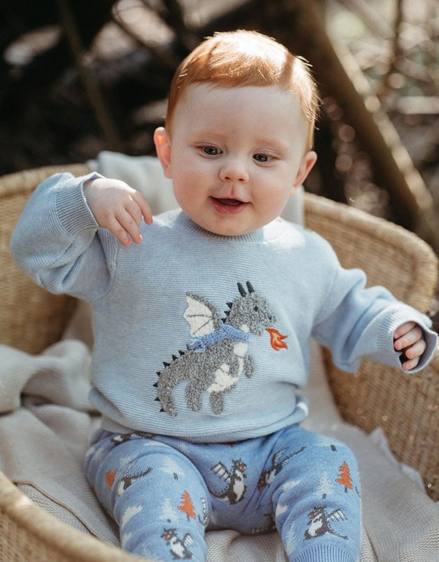 Purebaby - Magical Forest Jumper -Kids-Babies