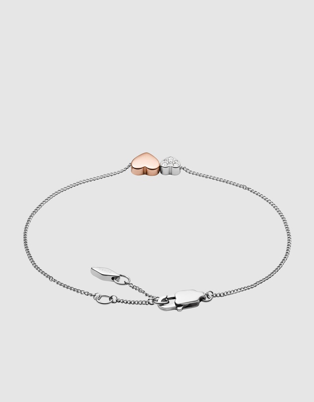 Fossil - Vintage Motifs Silver-Tone Bracelet JF03095998