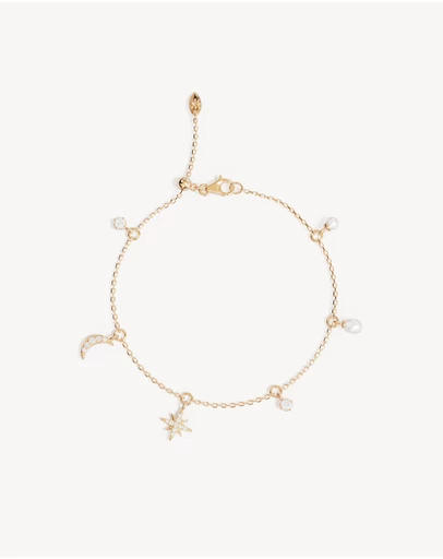 By Charlotte - Celestial Skies Charm Bracelet