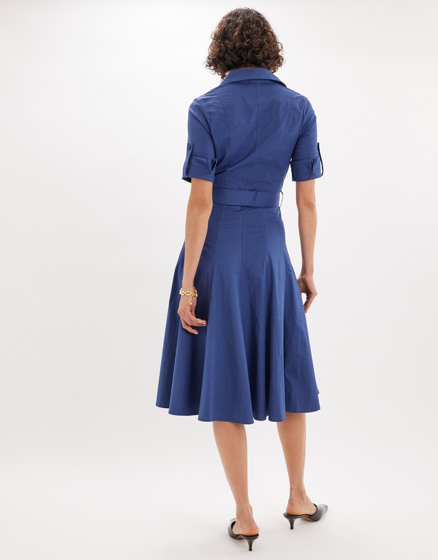 Amelius - Denise Panelled Shirt Dress