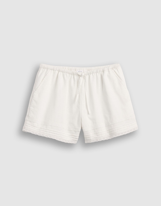 GAP - Linen PO Lace Shorts - Teens