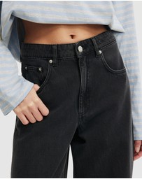 Cotton On - High Rise Wide Jeans