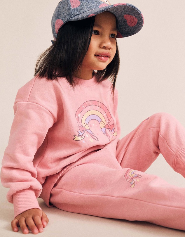 Huxbaby - Whimsical Rainbow Trackpants - Babies-Kids