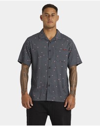 Quiksilver - Mens Kehu Woven Short Sleeve Shirt